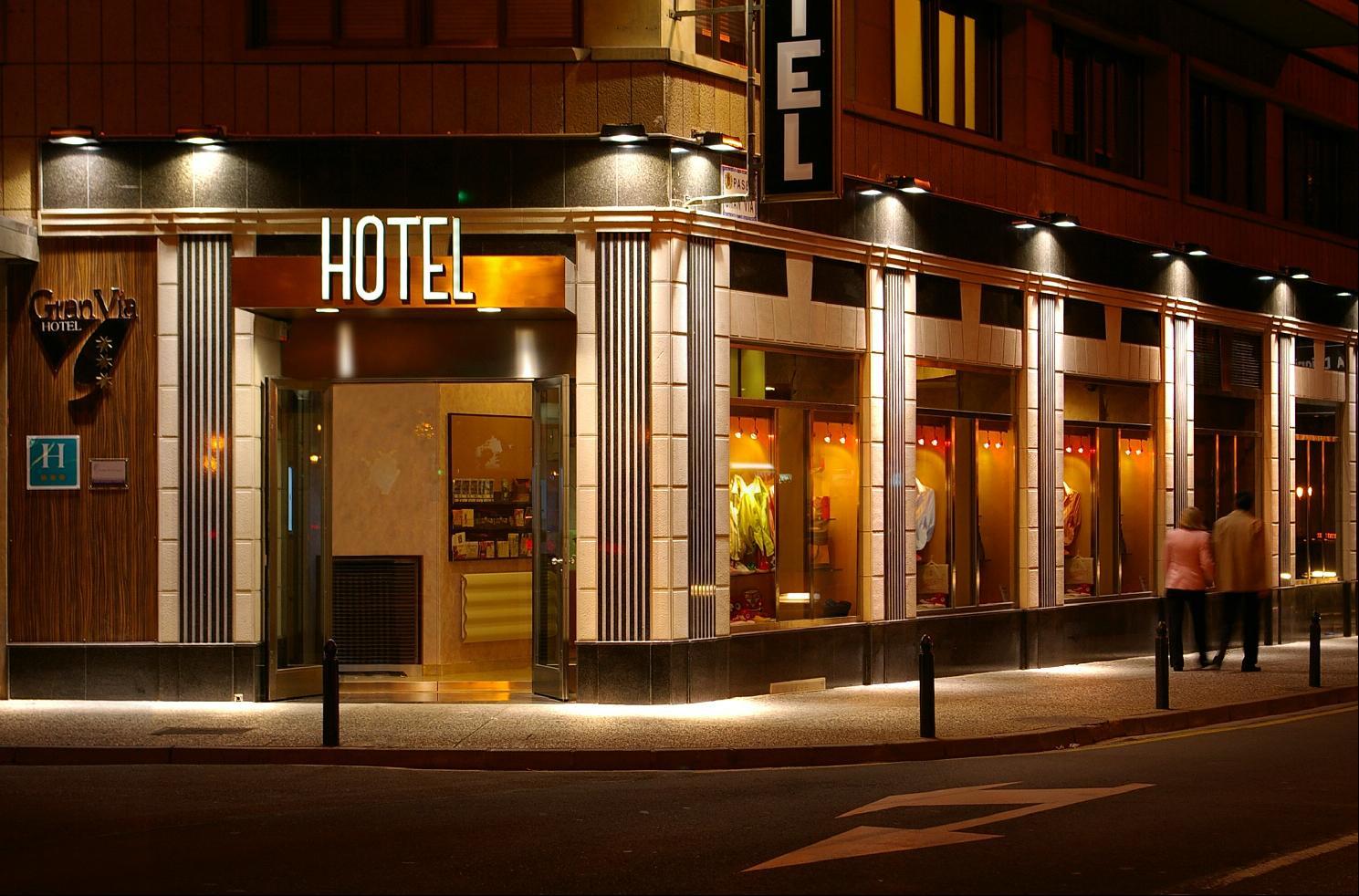 Hotel Gran Via Zaragoza Buitenkant foto